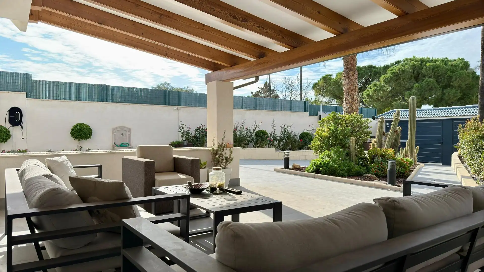 Terraza de Casa o chalet en venta en Sant Joan d'Alacant con Aire acondicionado, Calefacción y Jardín privado