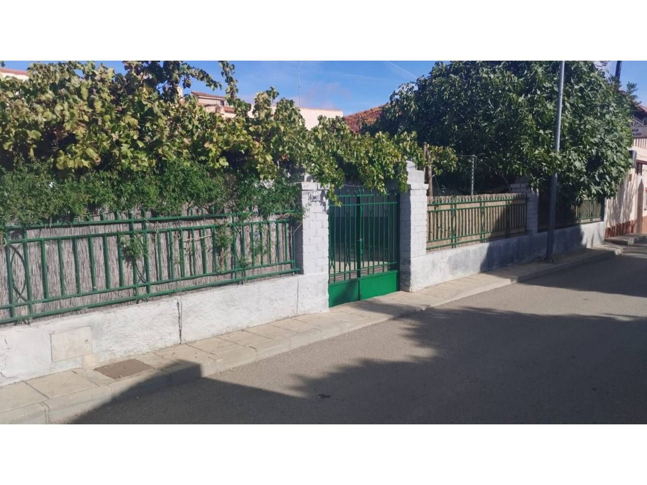 Vista exterior de Casa o xalet en venda en Benalúa amb Jardí privat