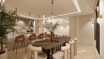 Dining room of Attic for sale in  Madrid Capital  with Air Conditioner, Terrace and Furnished