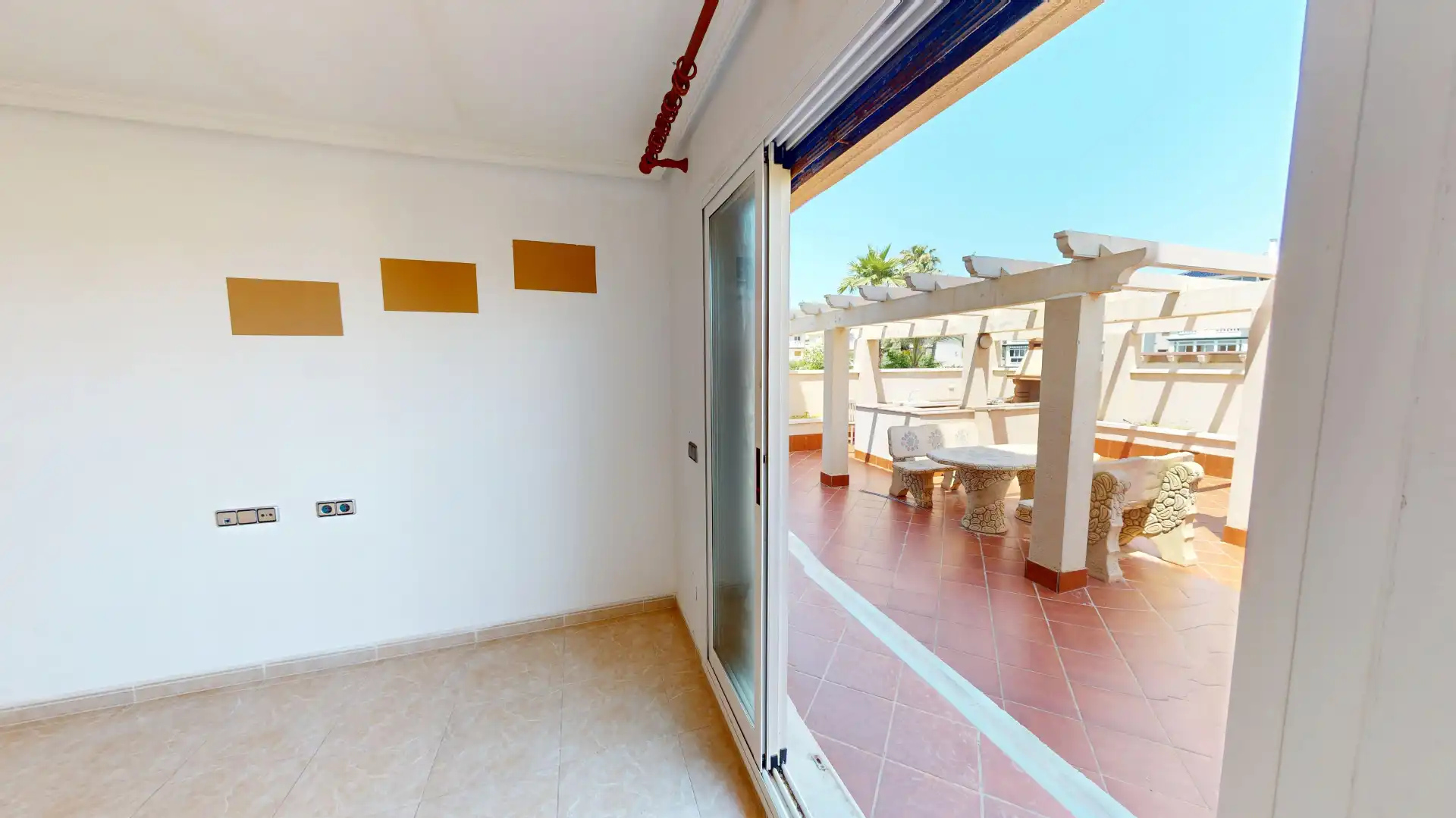 Balcony of Flat for sale in Torrevieja  with Air Conditioner, Terrace and Community pool