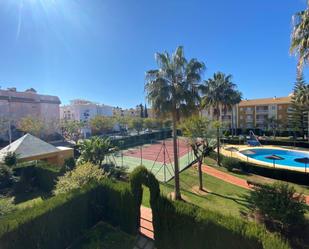 Vista exterior de Apartament de lloguer en Islantilla amb Aire condicionat, Terrassa i Balcó