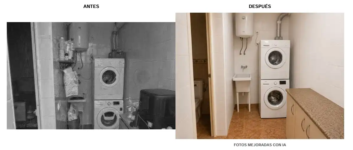 Bany de Casa adosada en venda en Roquetas de Mar amb Terrassa, Traster i Moblat