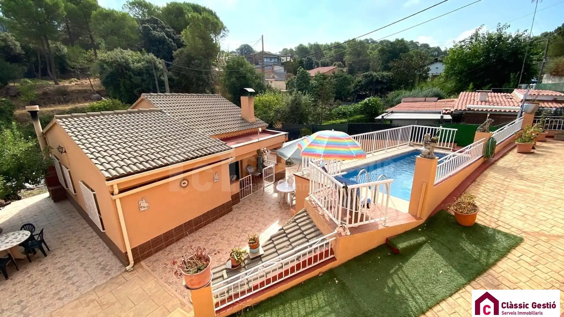 Vista exterior de Casa o chalet en venta en Vacarisses con Trastero