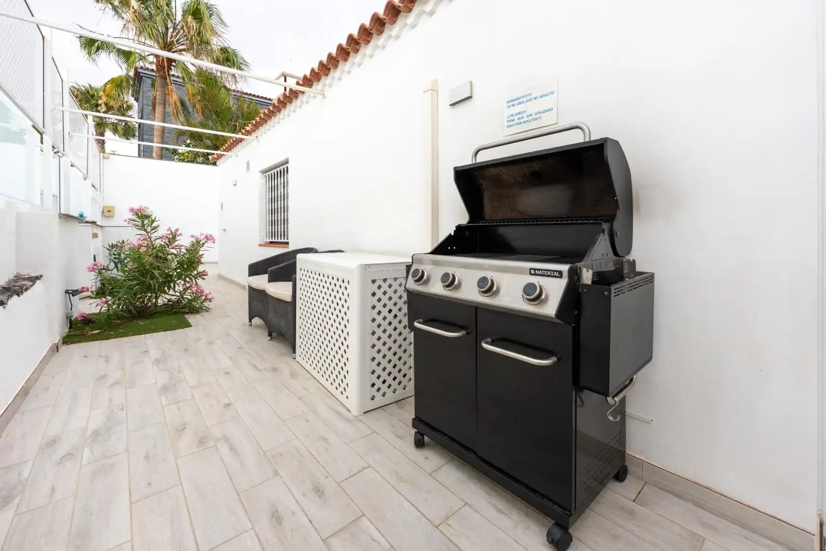 Terrassa de Casa o xalet en venda en San Miguel de Abona amb Aire condicionat, Jardí privat i Terrassa