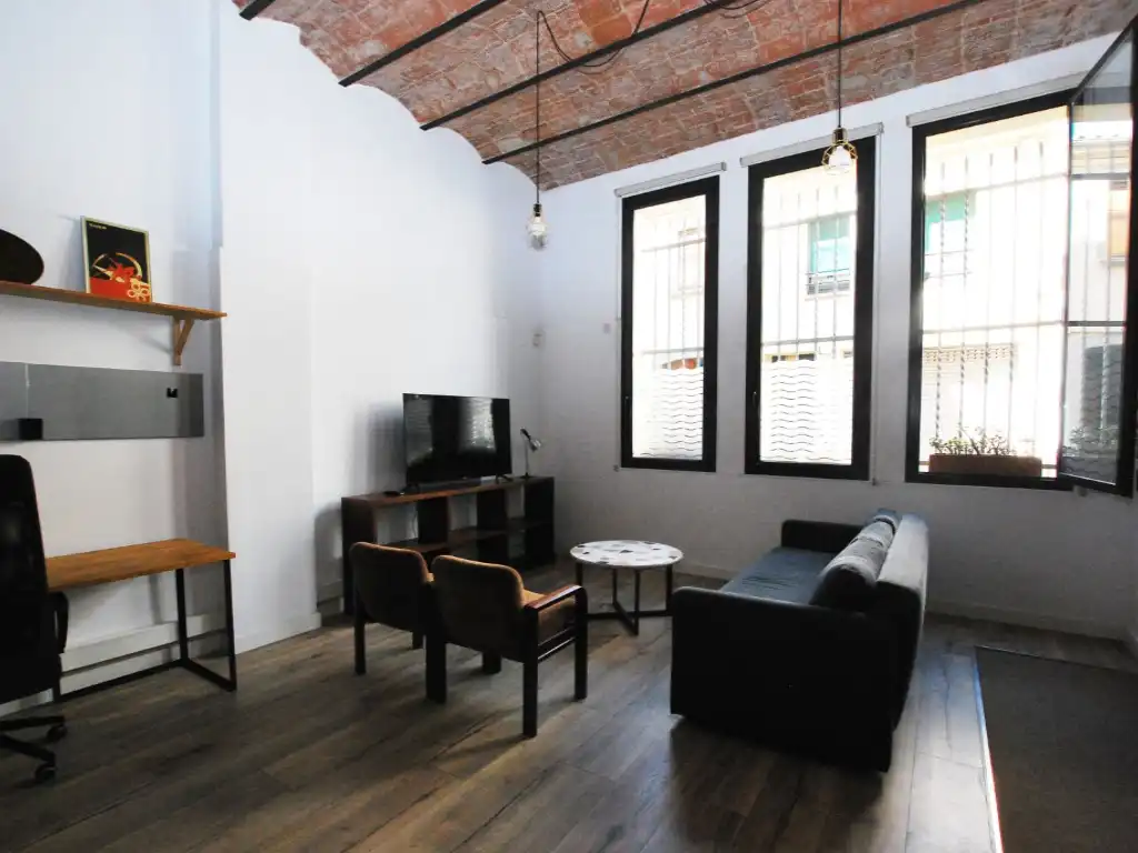 Sala de estar de Apartamento de alquiler en Premià de Mar