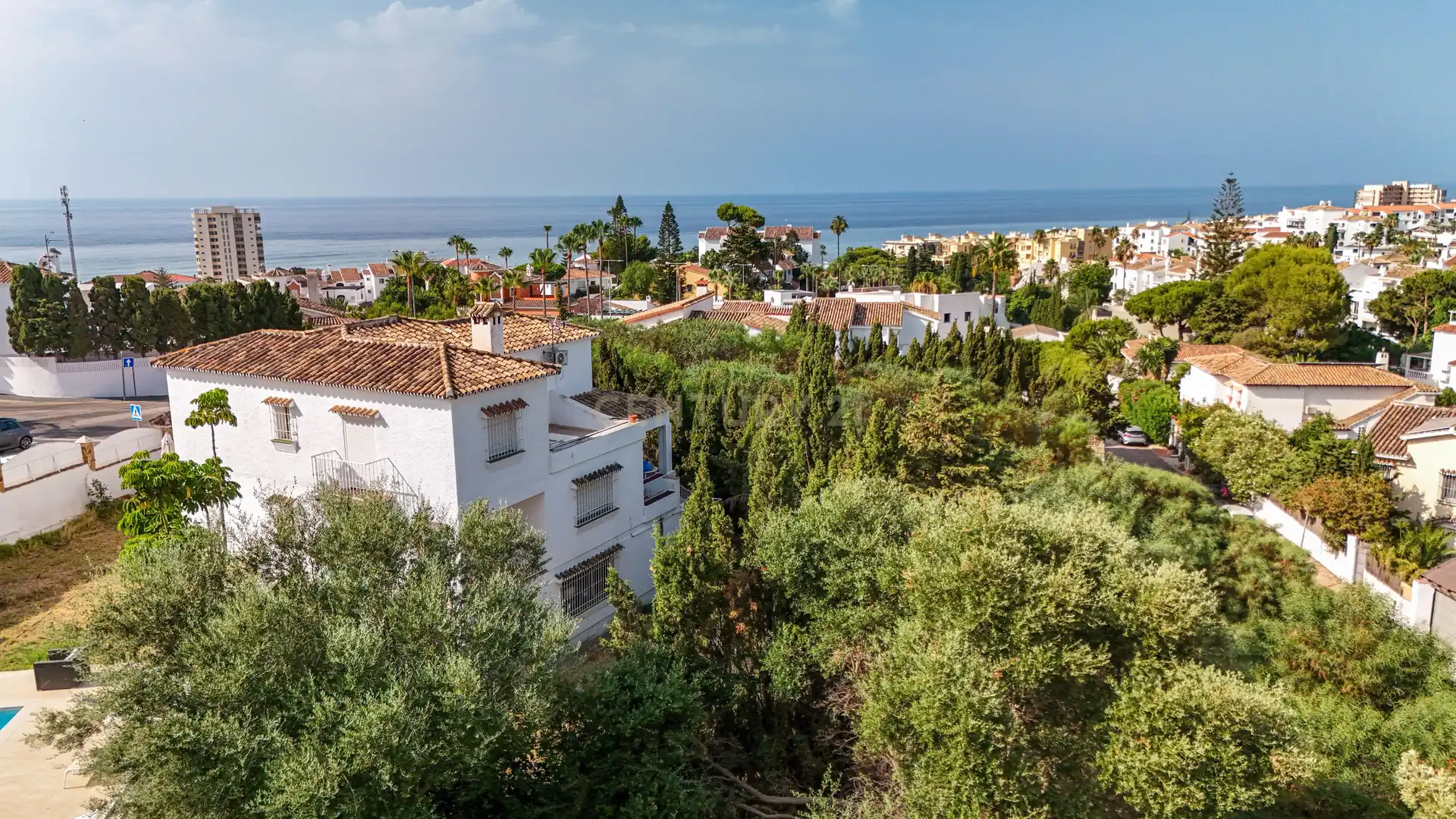 Vista exterior de Residencial en venda en Mijas