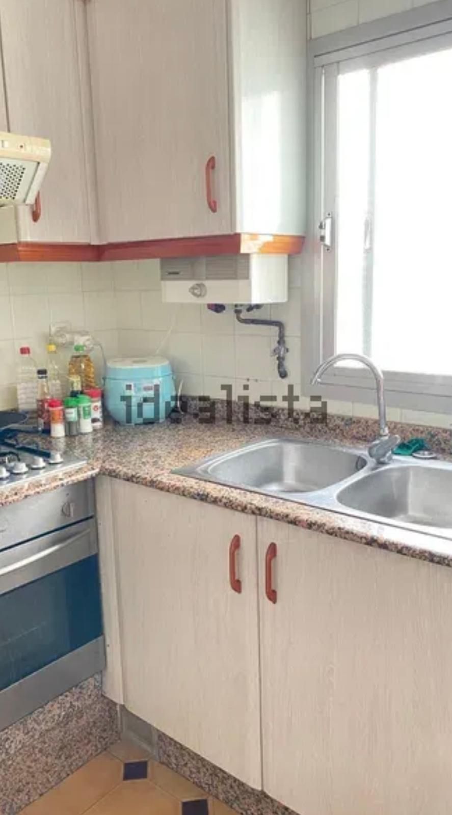 Kitchen of Flat for sale in  Valencia Capital  with Air Conditioner and Balcony