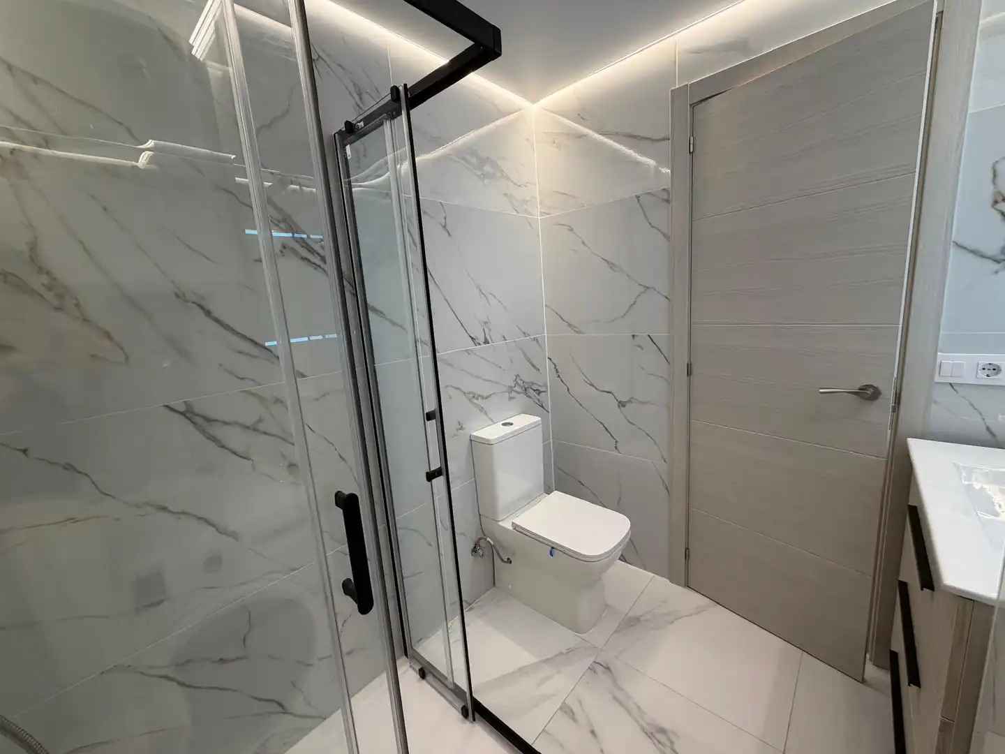 Baño de Apartamento en venta en Calpe / Calp con Aire acondicionado, Calefacción y Terraza