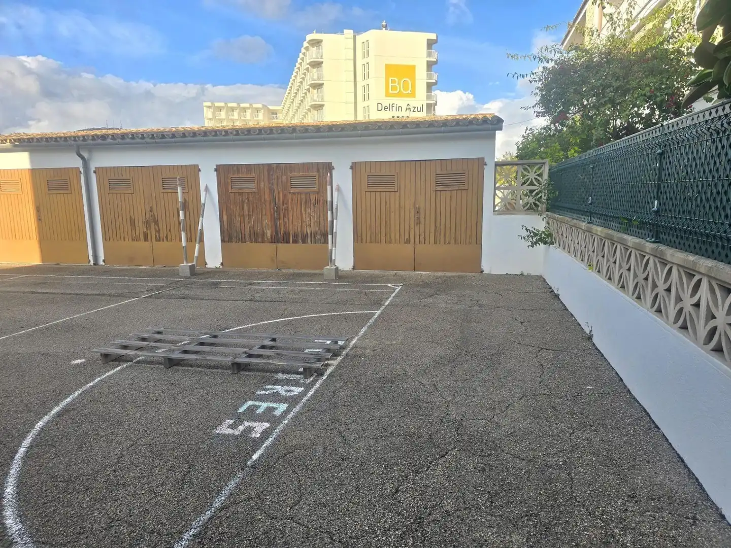 Parking de Dúplex de alquiler con opción a compra en Alcúdia con Aire acondicionado, Calefacción y Jardín privado