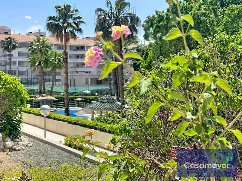 Vista exterior de Piso en venta en Alicante / Alacant con Aire acondicionado, Calefacción y Jardín privado