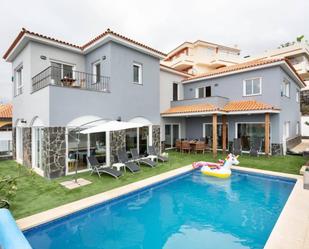 Swimming pool of House or chalet for sale in Puerto de la Cruz  with Air Conditioner, Terrace and Swimming Pool