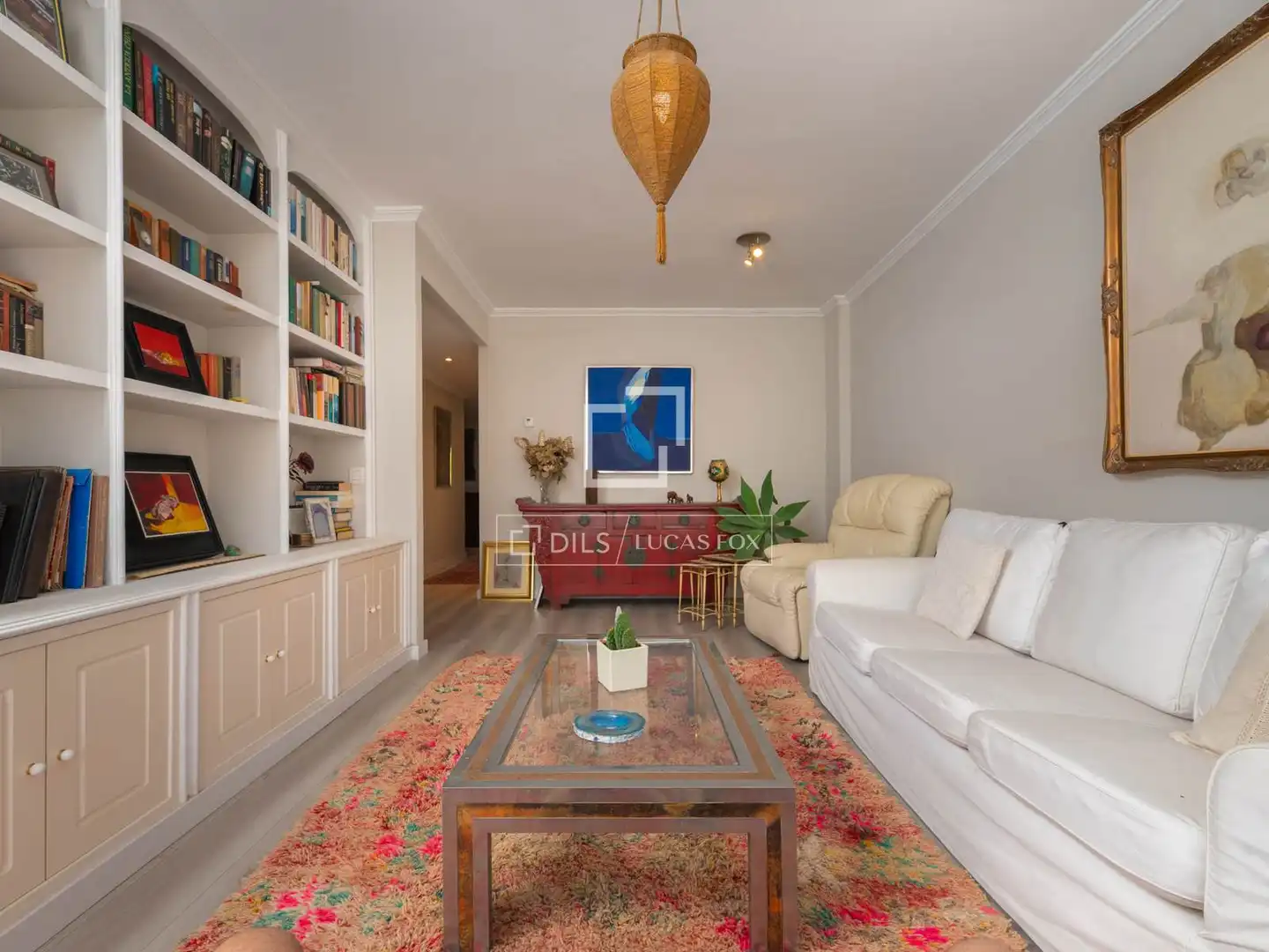 Wohnzimmer von Wohnung zum Verkauf in Eivissa mit Klimaanlage, Privatgarten und Terrasse