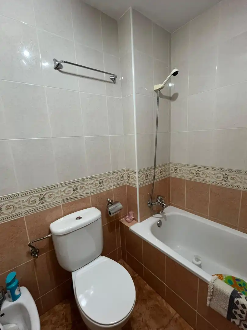 Badezimmer von Wohnung zum Verkauf in Pulpí mit Klimaanlage, Privatgarten und Terrasse