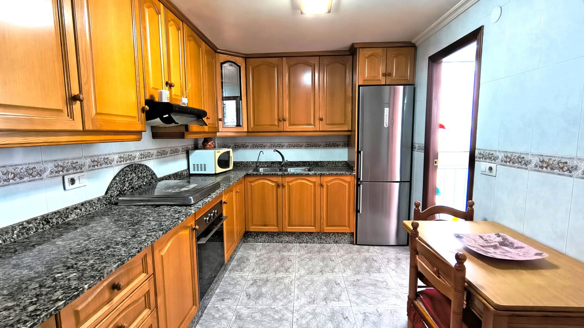 Kitchen of Flat to rent in Elche / Elx  with Furnished, Oven and Washing machine