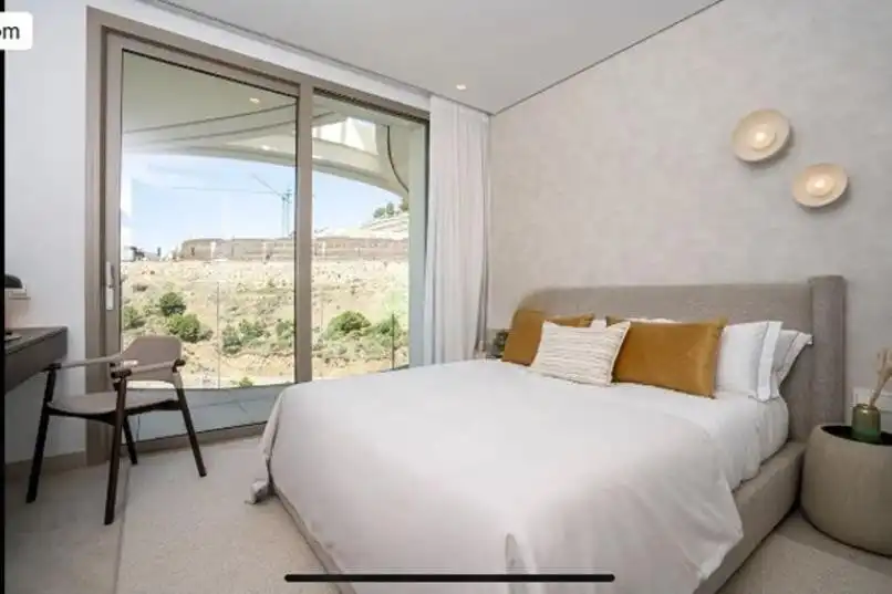 Bedroom of Apartments for rent in Benahavís  with Air Conditioner, Terrace and Swimming Pool
