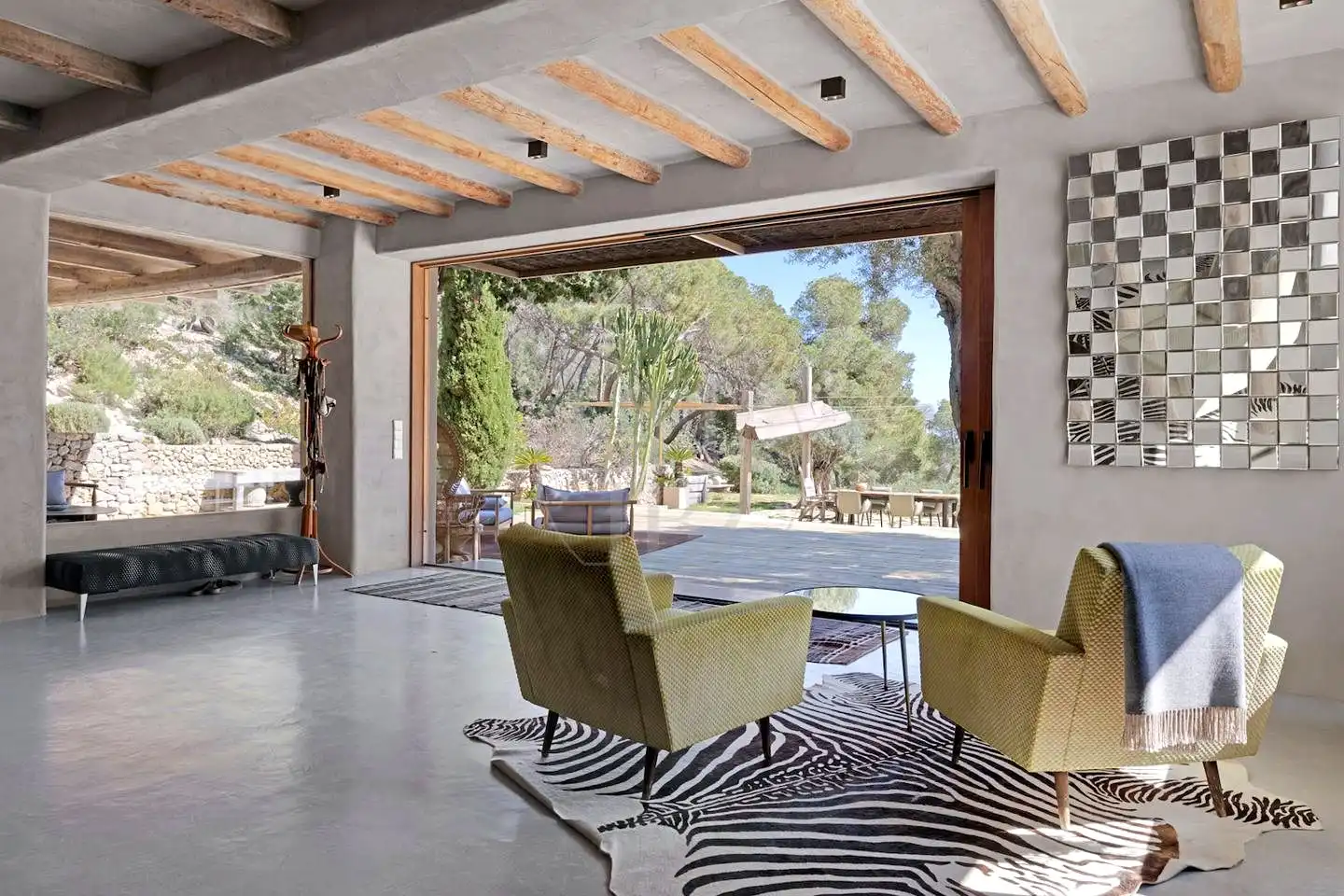 Haus oder Chalet zur Miete in Sant Josep de sa Talaia mit Klimaanlage, Privatgarten und Schwimmbad