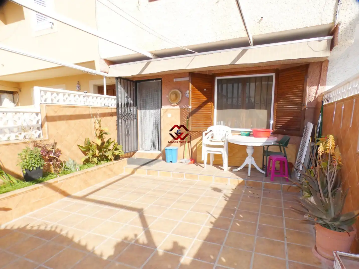 Jardín de Dúplex en venta en Mazarrón con Aire acondicionado y Amueblado