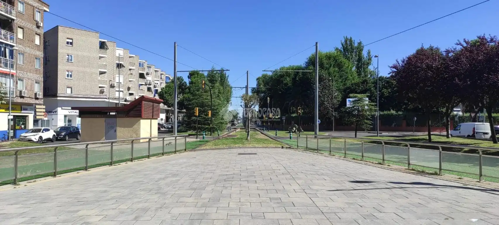 Vista exterior de Garaje en venta en Parla