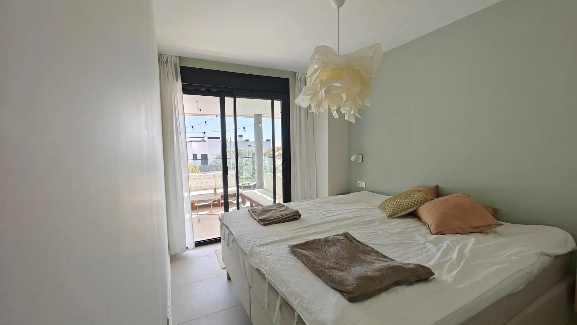 Schlafzimmer von Wohnungen zum Verkauf in Estepona mit Klimaanlage, Terrasse und Abstellraum