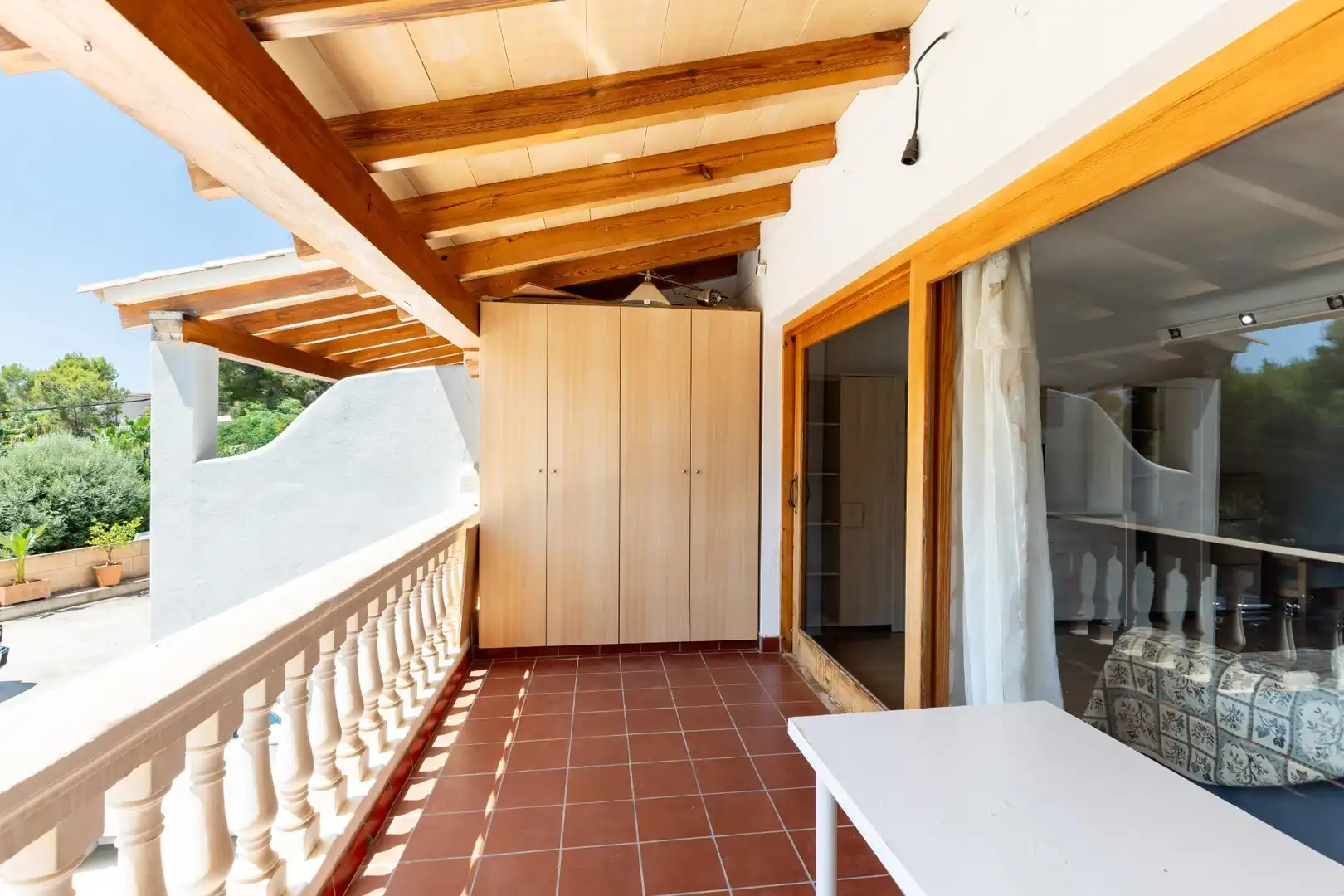 Balcony of Flat for sale in Calvià  with Air Conditioner, Private garden and Terrace