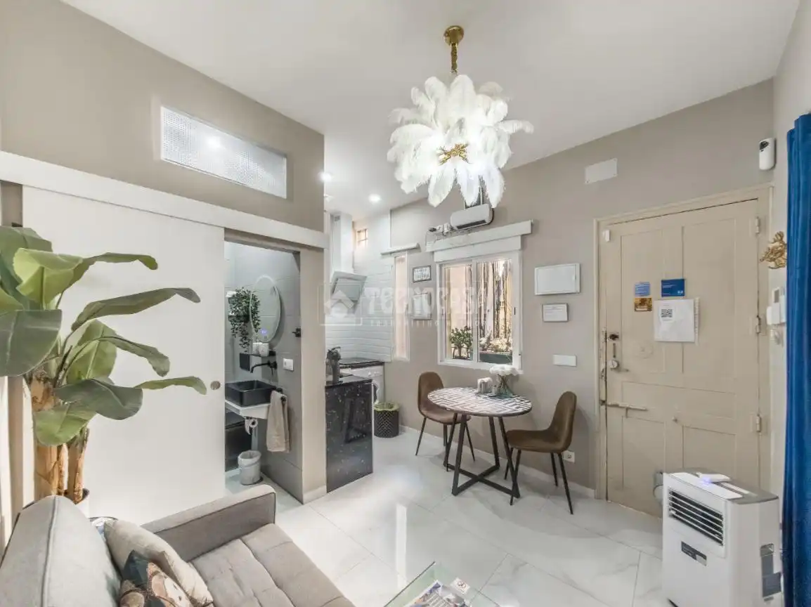 Sala de estar de Piso en venta en Madrid