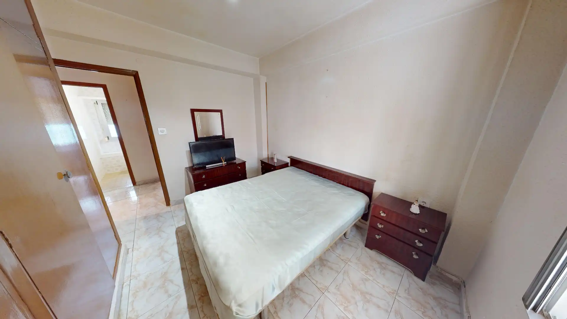 Schlafzimmer von Wohnung zum Verkauf in Alicante / Alacant mit Balkon