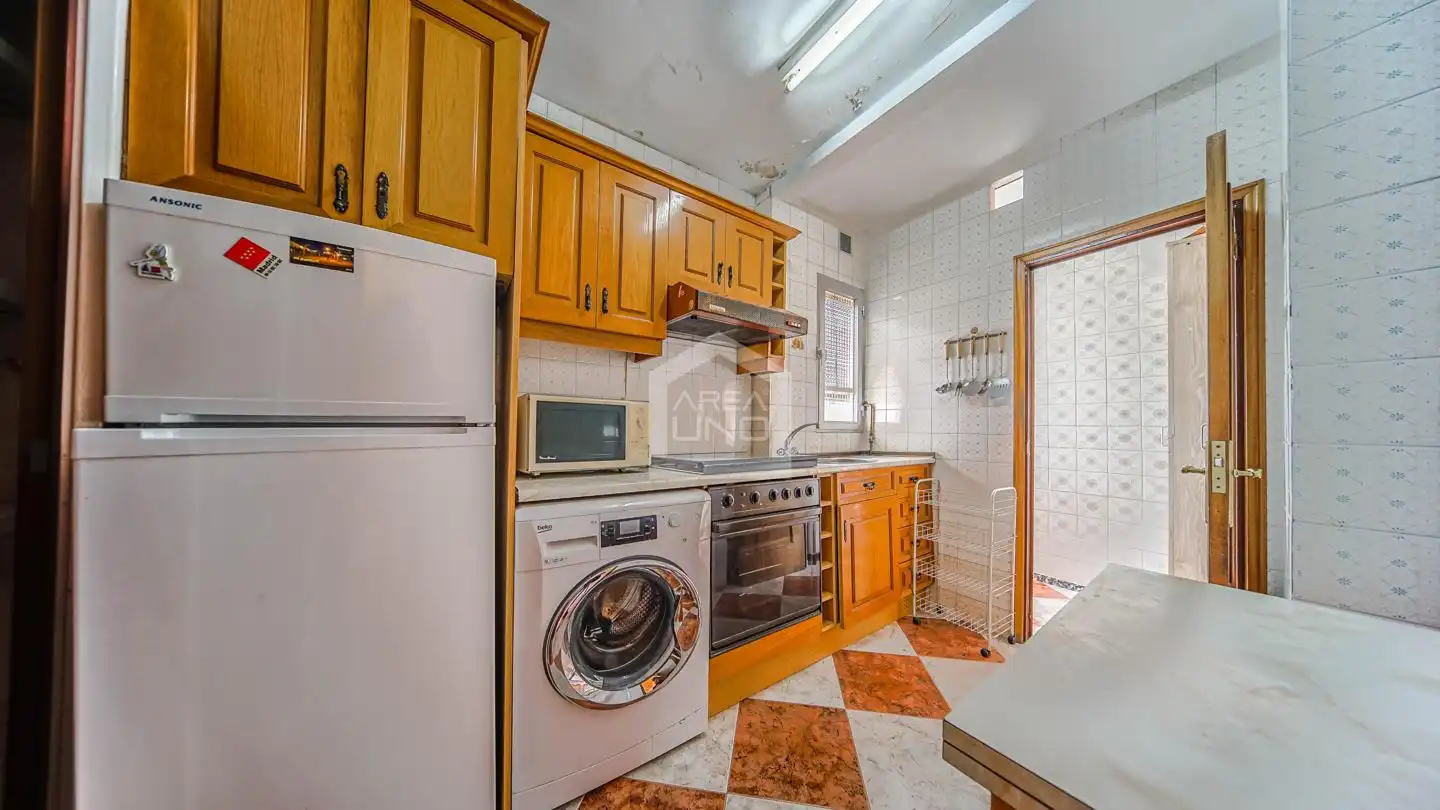 Küche von Wohnung zum Verkauf in Alcorcón mit Heizung und Terrasse