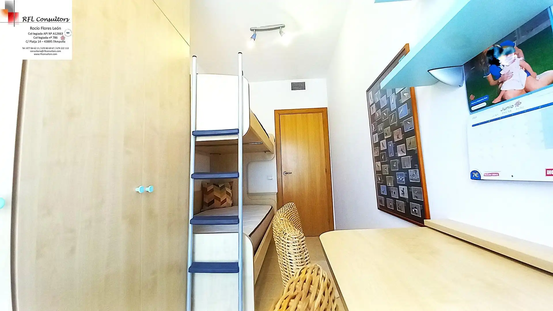 Dormitori de Apartament en venda en L'Ampolla amb Calefacció i Balcó