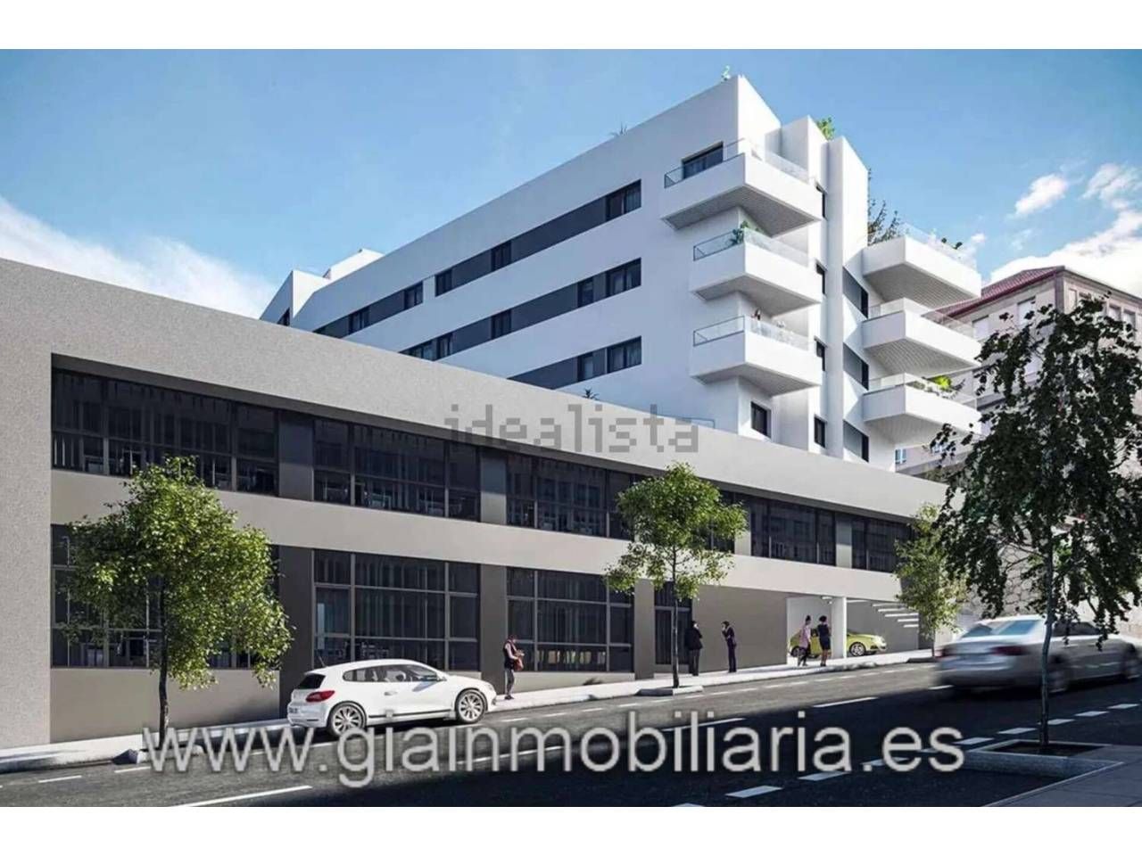 Vista exterior de Garaje en venta en Vigo 