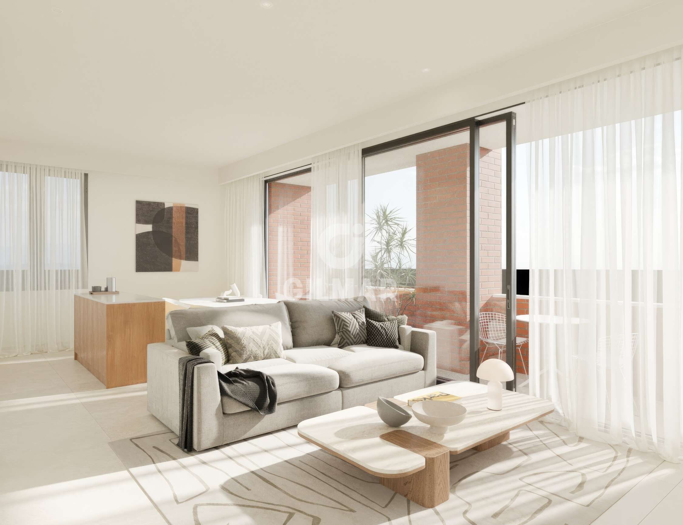 Living room of Planta baja for sale in  Madrid Capital  with Heating, Storage room and Swimming Pool