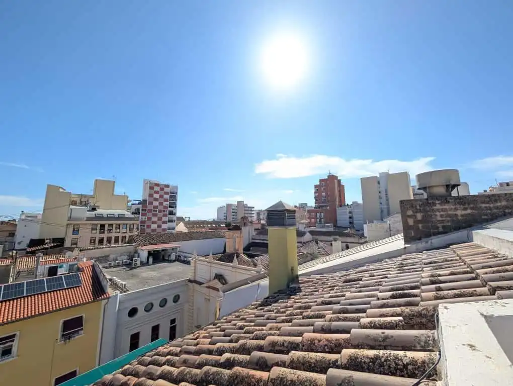 Vista exterior de Dúplex en venda en Gandia amb Aire condicionat, Terrassa i Traster