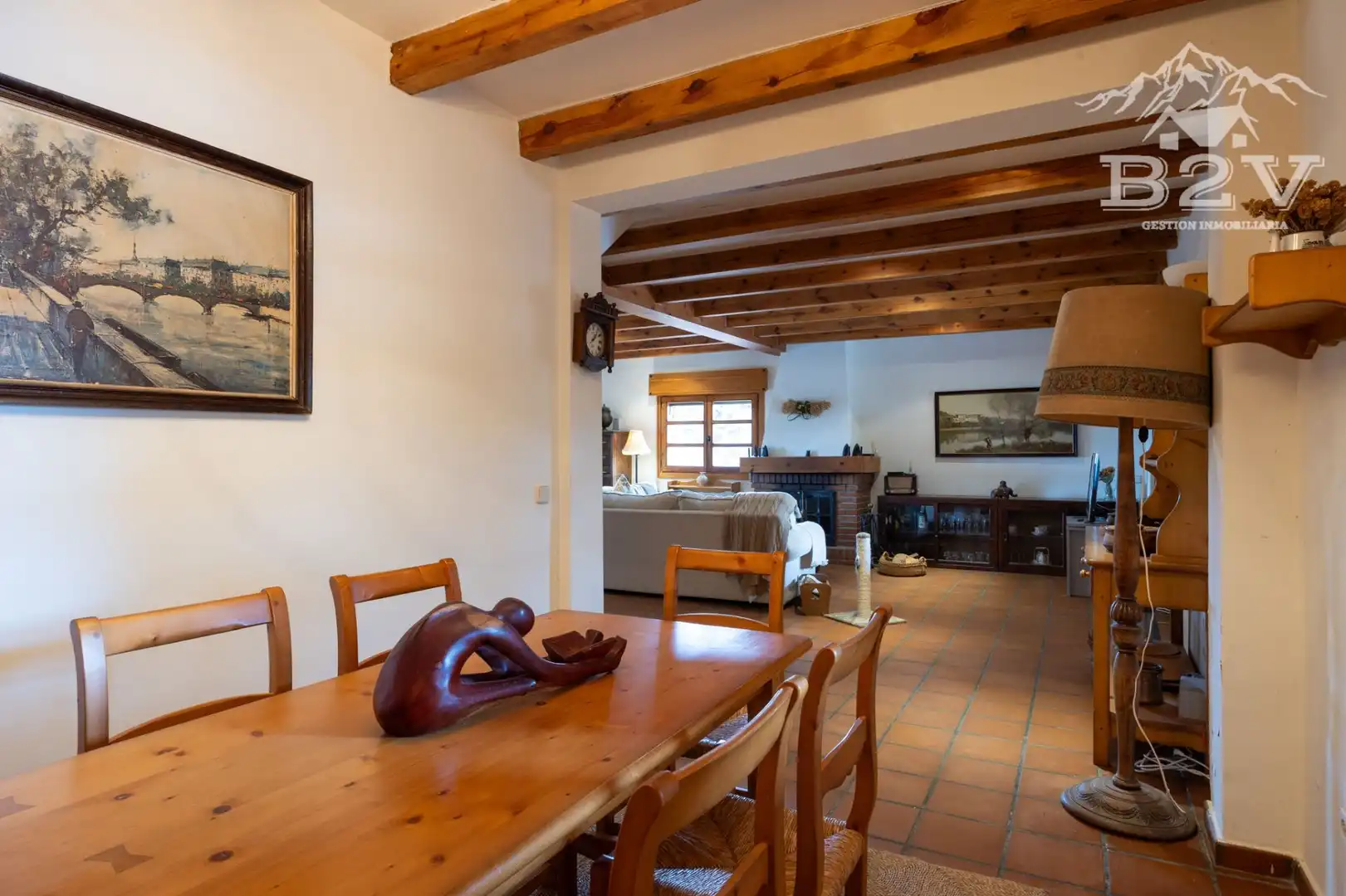 Comedor de Casa o chalet en venta en Garganta de los Montes con Aire acondicionado, Calefacción y Jardín privado