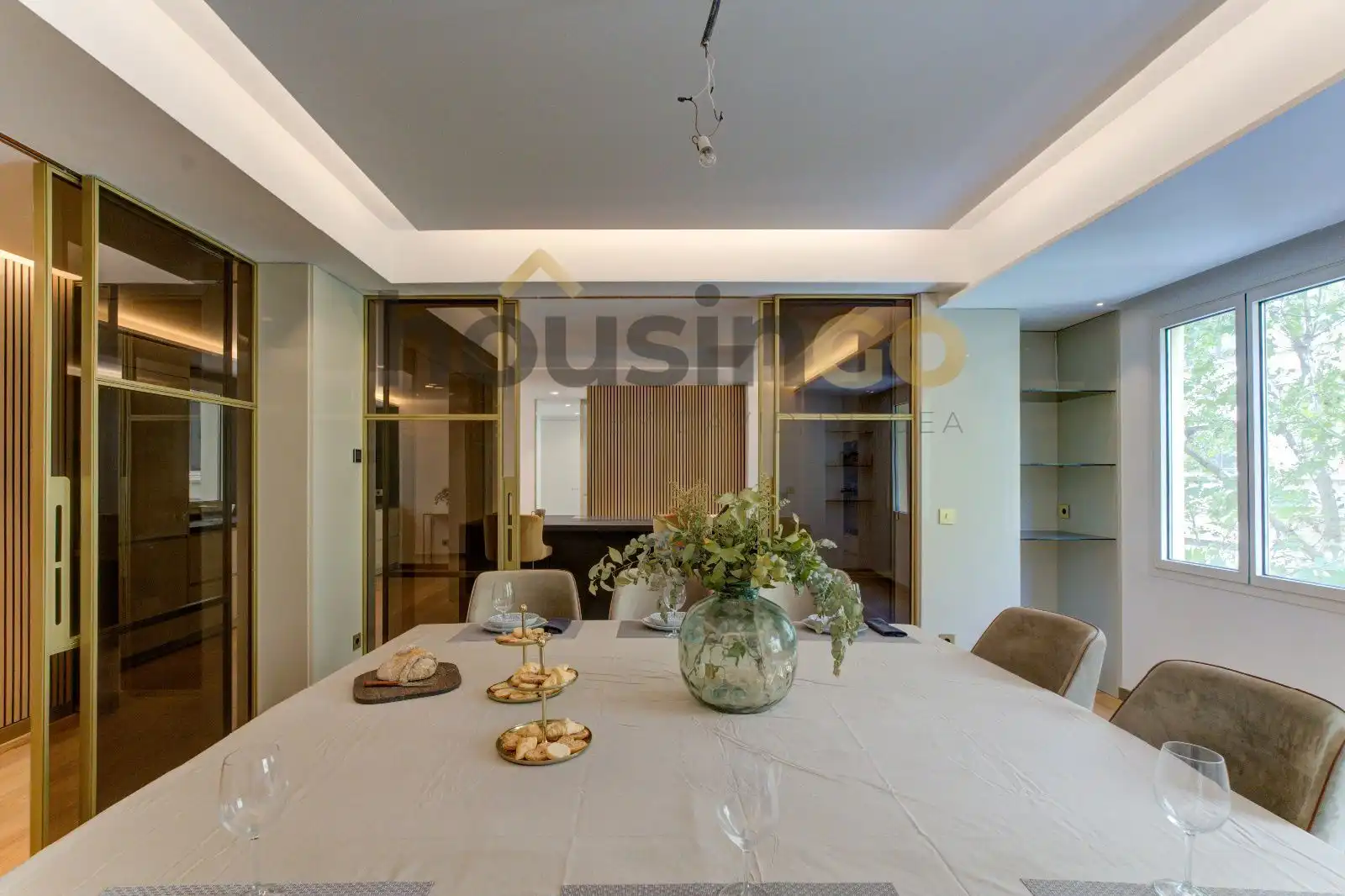 Dining room of Flat for sale in Madrid  with Air Conditioner, Heating and Terrace