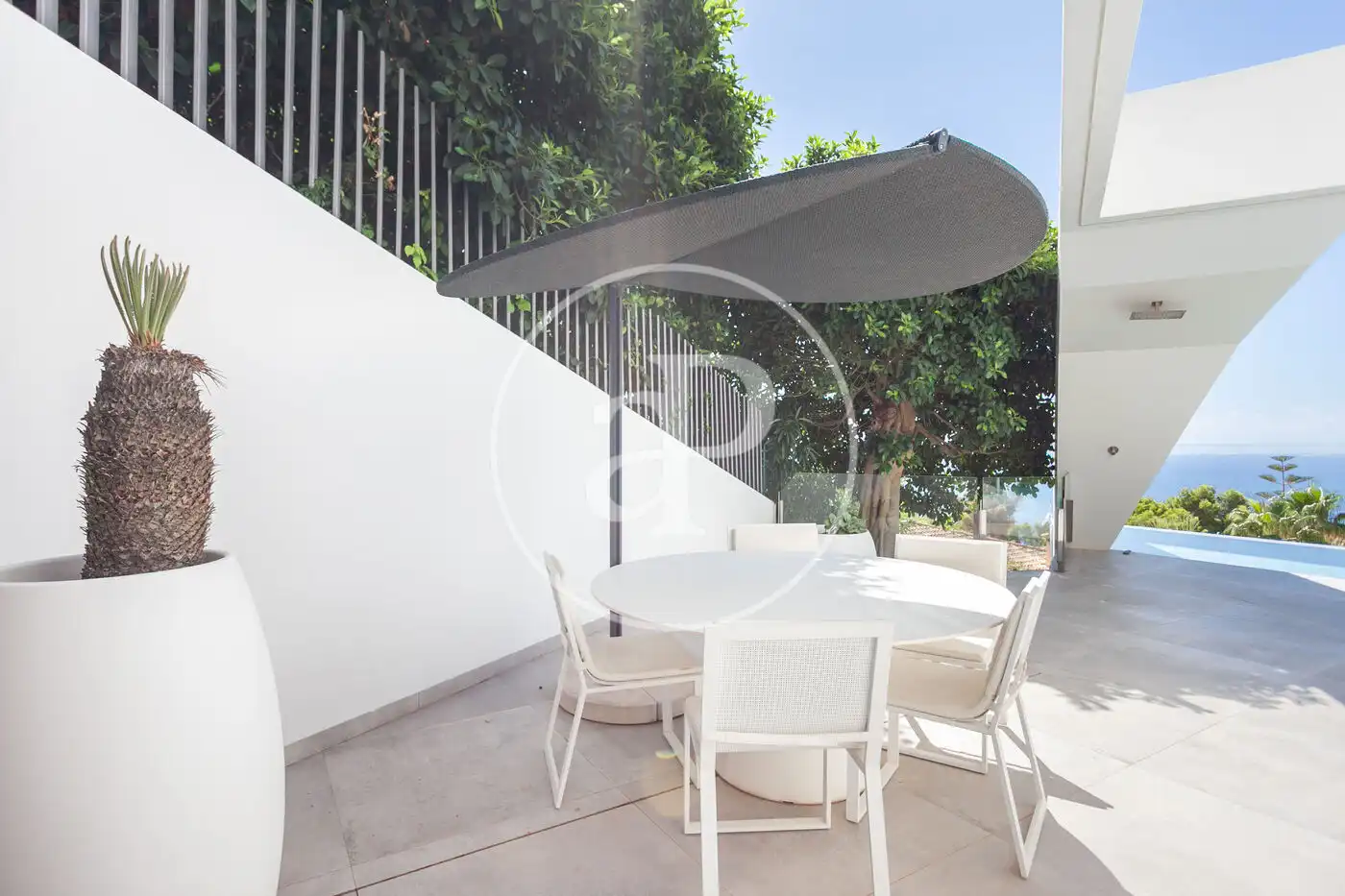 Terraza de Casa o chalet en venta en Altea con Aire acondicionado, Calefacción y Jardín privado