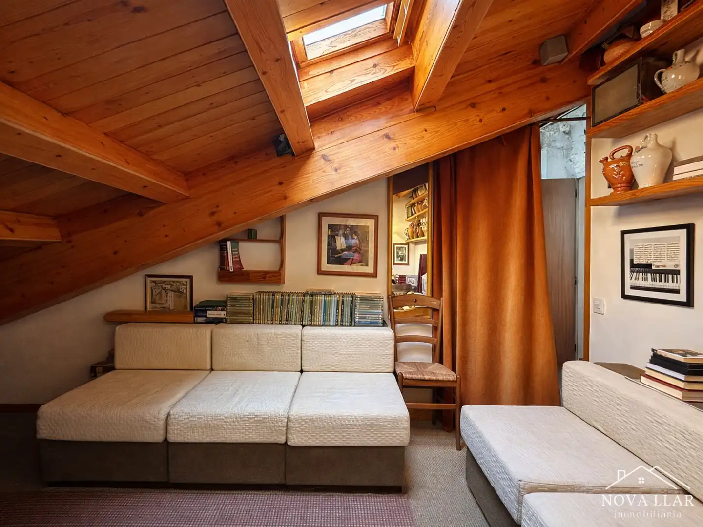 Sala de estar de Piso en venta en Ribes de Freser con Calefacción, Parquet y Trastero