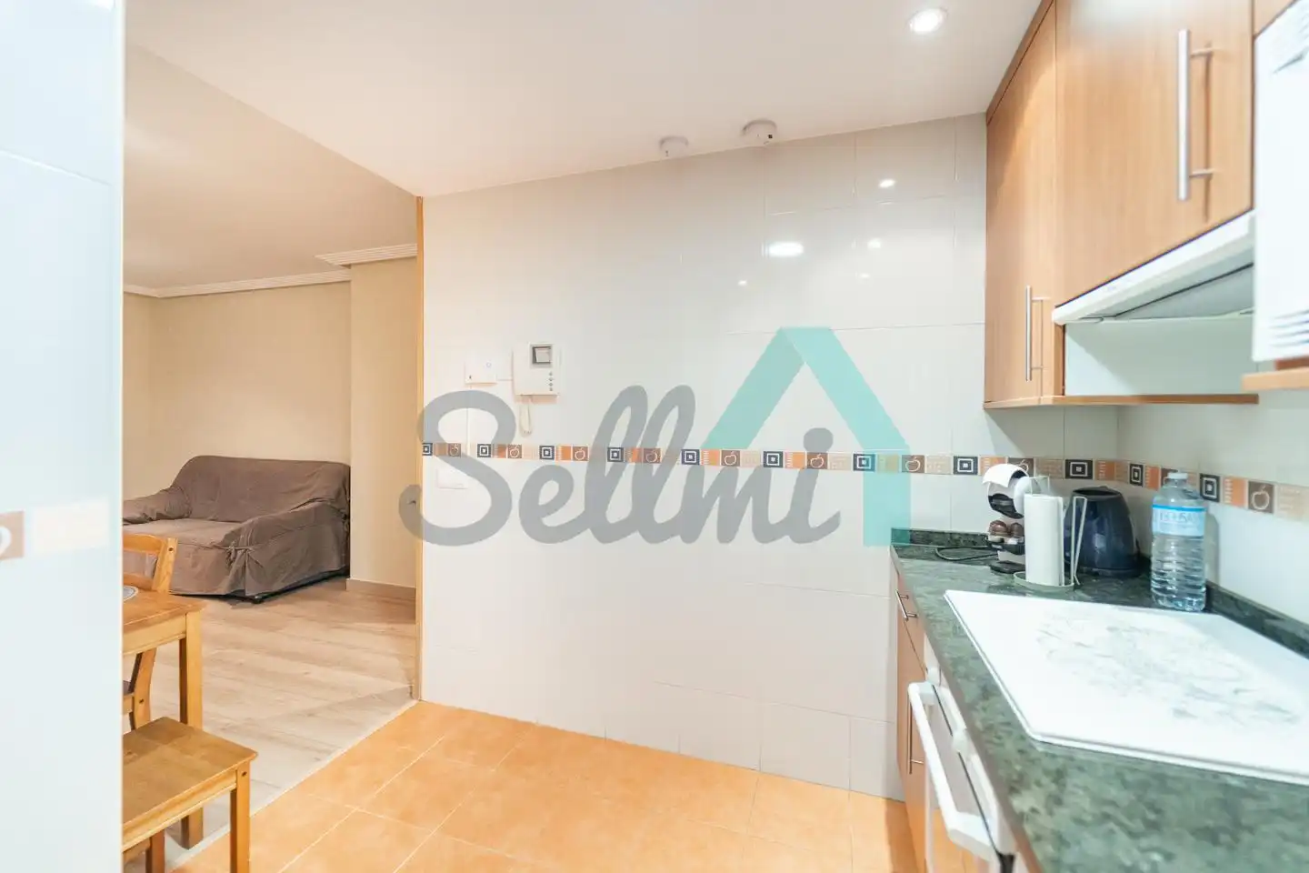 Kitchen of Flat for rent in San Martín del Rey Aurelio  with Heating, Furnished and Balcony