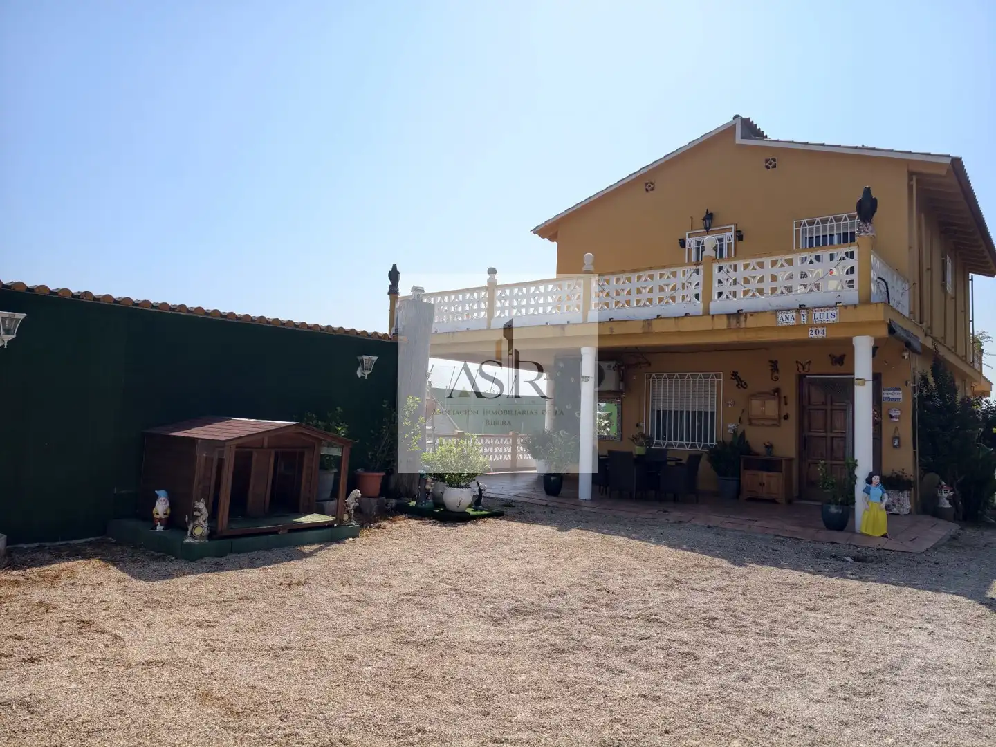 Vista exterior de Casa o chalet en venta en Manuel con Terraza, Trastero y Piscina