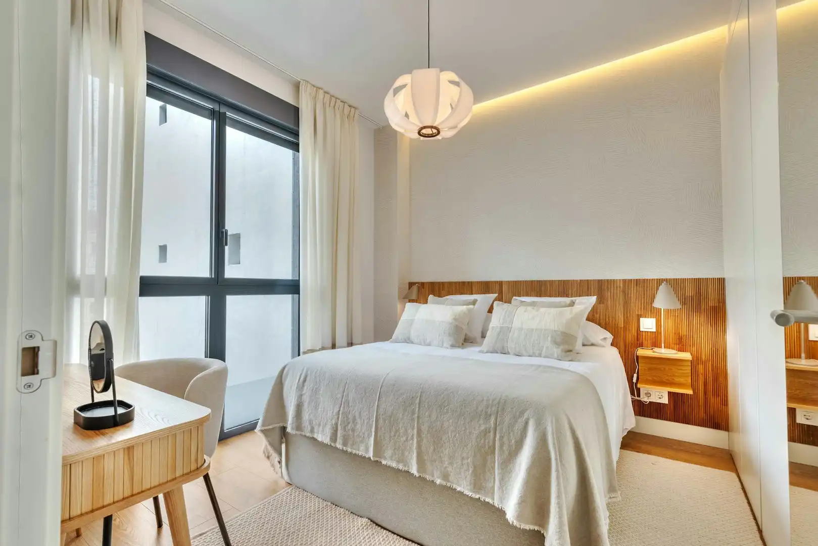 Schlafzimmer von Wohnung zur Miete in Chamberí
