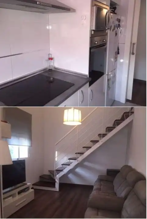 Kitchen of Flat for rent in Cartagena  with Air Conditioner, Parquet flooring and Furnished