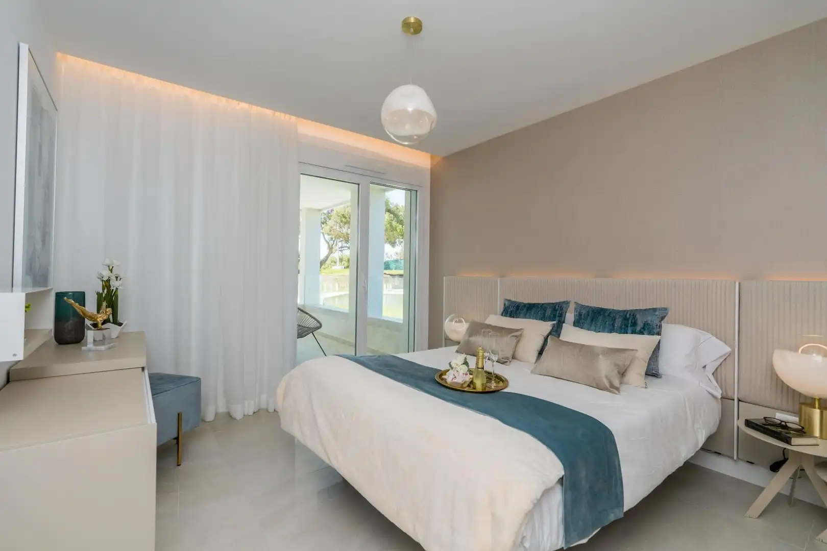 Habitación de Apartamento en venta en San Roque con Aire acondicionado, Calefacción y Jardín privado
