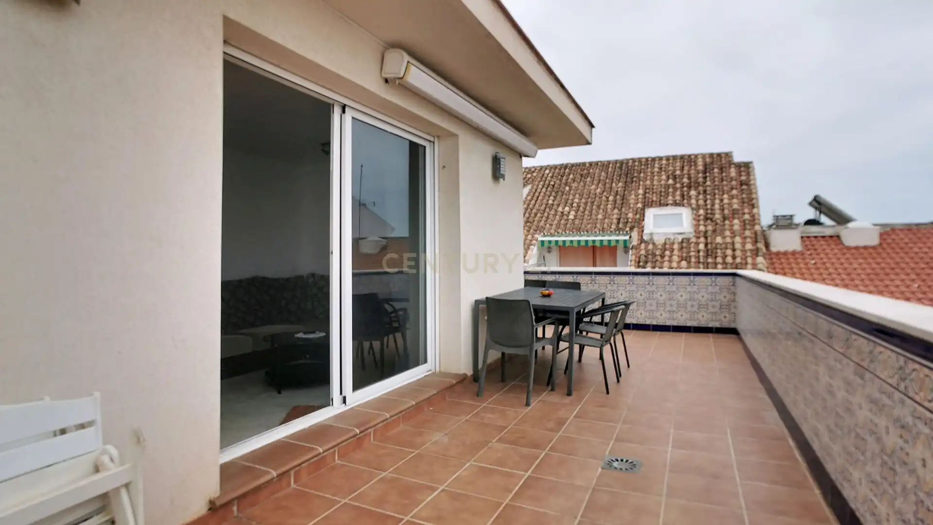 Terrace of Apartments for rent in Mijas  with Air Conditioner and Washing machine