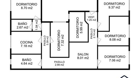 Foto 2 de Pis en venda a Ciudad Jardín - Parque Roma,  Zaragoza Capital