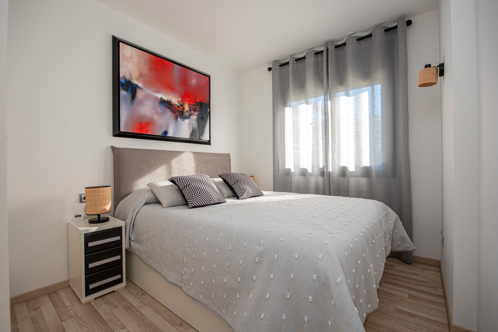 Bedroom of Flat for sale in Castell d'Aro, Platja d'Aro i s'Agaró  with Air Conditioner, Heating and Private garden