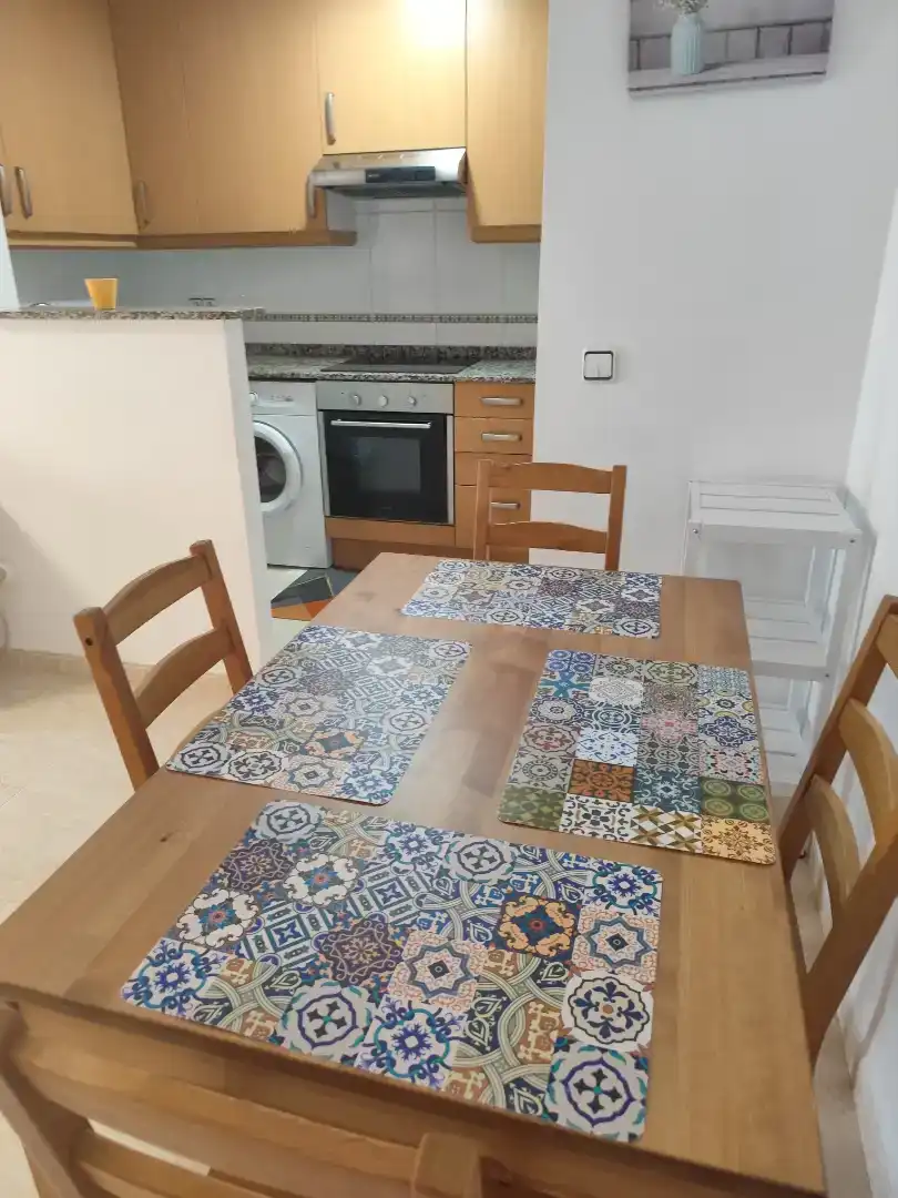 Cocina de Piso de alquiler en Benicarló con Aire acondicionado, Amueblado y Horno