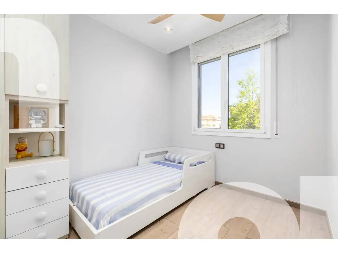 Schlafzimmer von Wohnung zum Verkauf in Les Franqueses del Vallès mit Klimaanlage, Heizung und Privatgarten