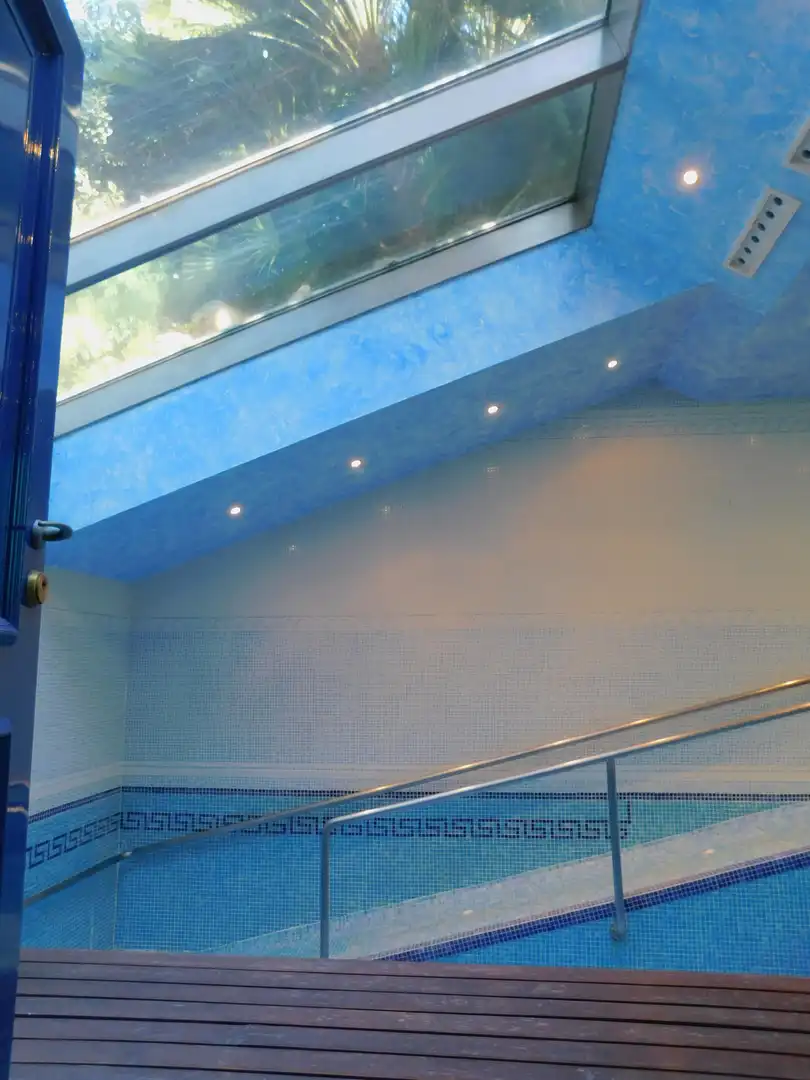 Piscina de Casa o chalet en venta en Zizur Mayor / Zizur Nagusia con Calefacción, Jardín privado y Terraza