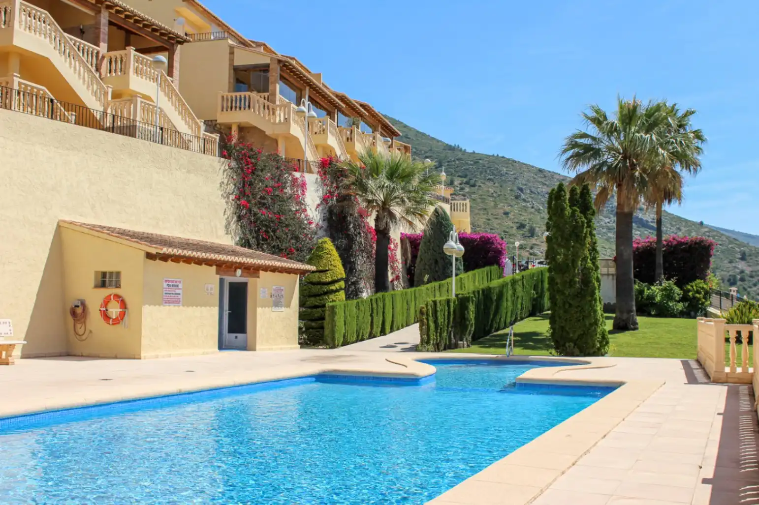 Swimming pool of Country homes for sale in Xaló  with Air Conditioner, Heating and Terrace