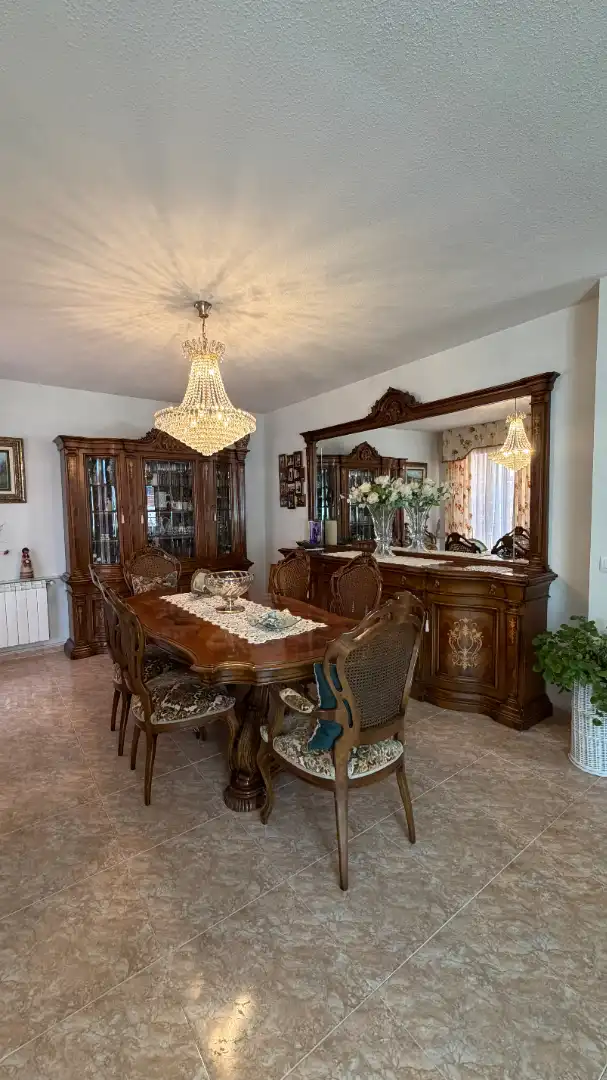 Dining room of Houses for sale in Campo Real  with Air Conditioner, Heating and Private garden