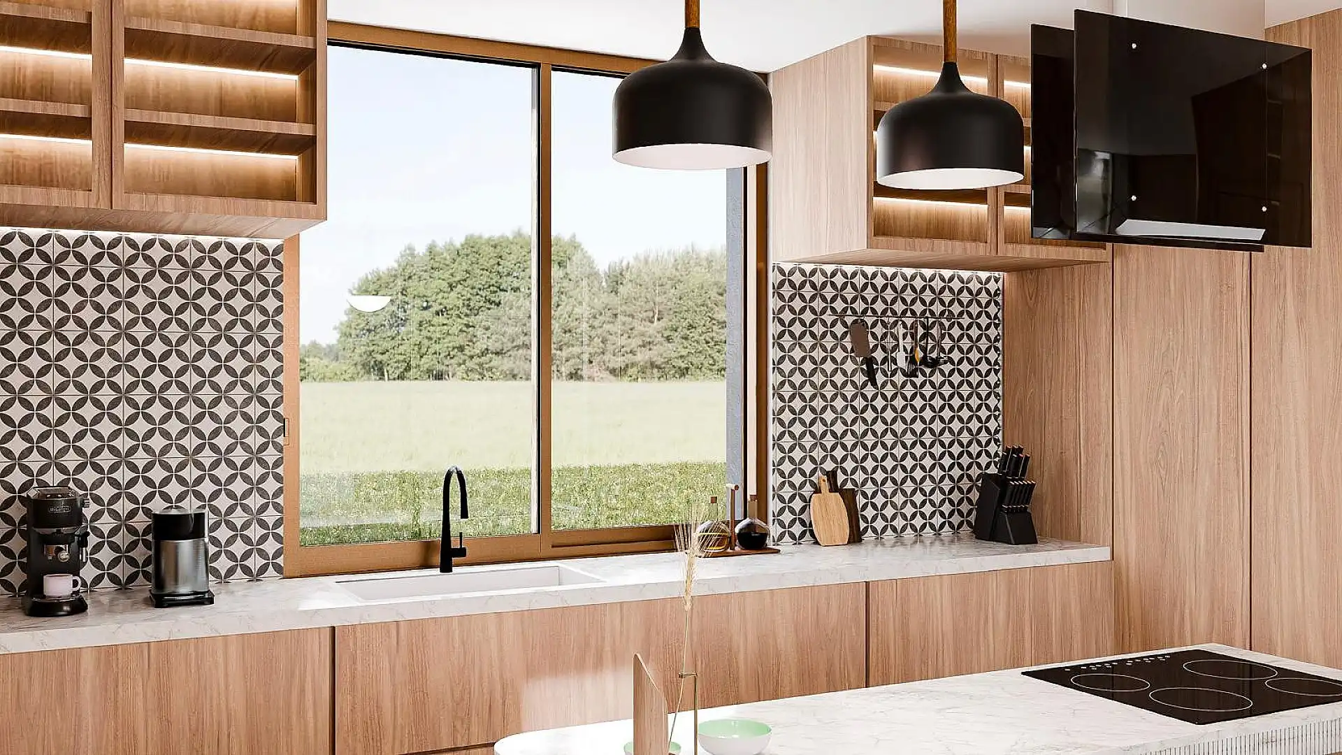 Cocina de Casa o chalet en venta en Aspe con Jardín privado, Piscina y Internet
