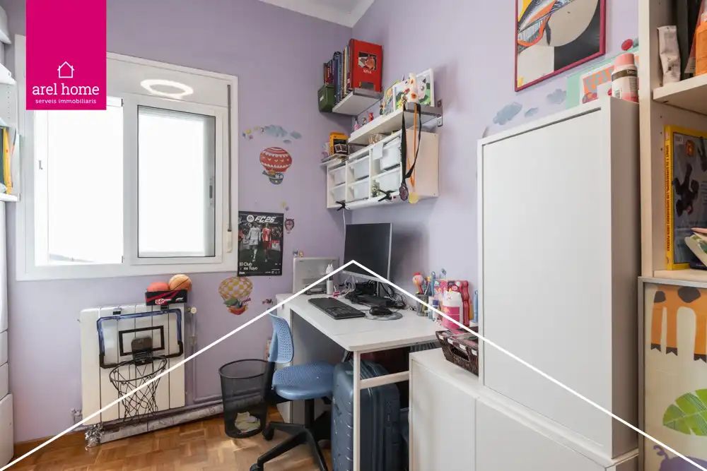 Bedroom of Flat for sale in Esplugues de Llobregat  with Air Conditioner and Parquet flooring
